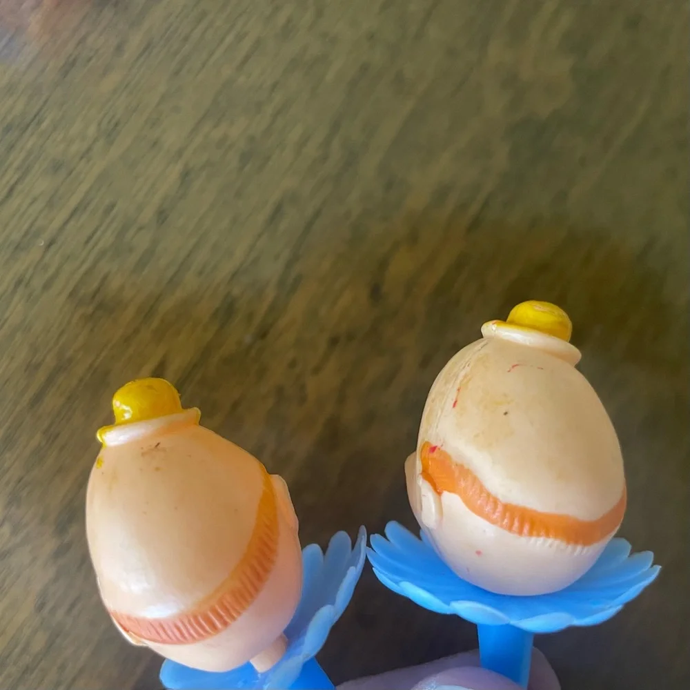 Vintage Derby Clown Cupcake Cake Topper 10 Count Party Decoration Supply Lot Set